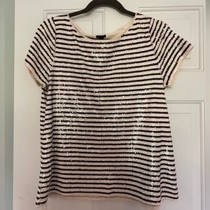 JCrew sequin top